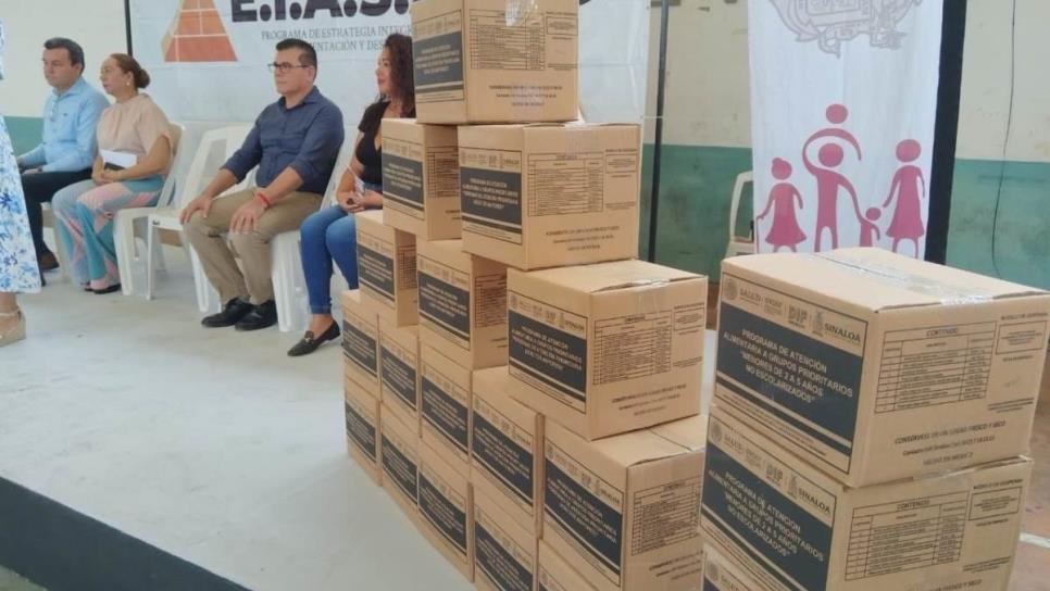 Llega a Mazatlán el «Programa de despensa de asistencia alimentaria» beneficiando a mil 651 familias