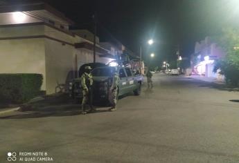 Ejército y Guardia Nacional realizan operativos en dos sectores de Culiacán