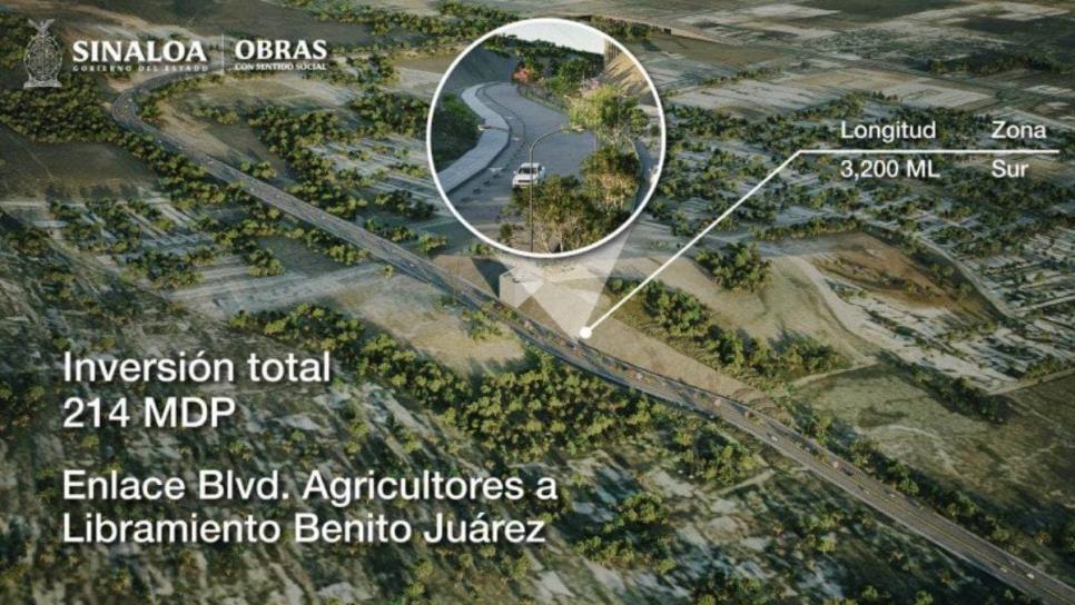 Conexión del Blvr. Agricultores con La Costerita en Culiacán sigue en pie: Secretario de Obras