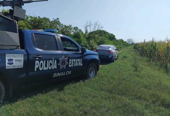 Policías estatales recuperan una camioneta robada en Jacola, al sur de Culiacán