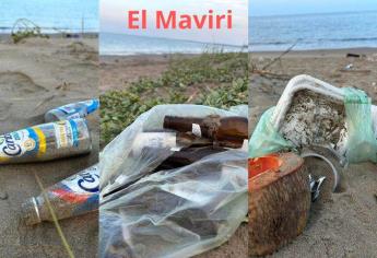 Así amanece la playa de El Maviri tras un fin de semana de visitas | FOTOS