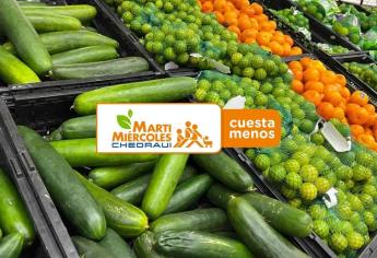 Marti-miércoles Chedraui: Ofertas del 2 y 3 de julio en frutas y verduras