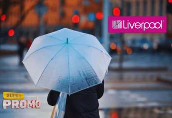 Liverpool pone en rebaja paraguas, ideales para protegerte en esta temporada de lluvias