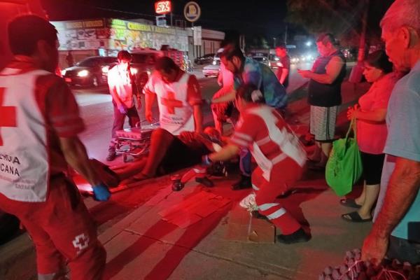 Atropellan a una mujer en la colonia Los Mezcales, al norte de Culiacán