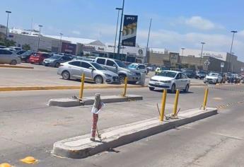 Por falta de permisos ayuntamiento suspende obra para cobro de estacionamientos en plaza comercial de Mazatlán