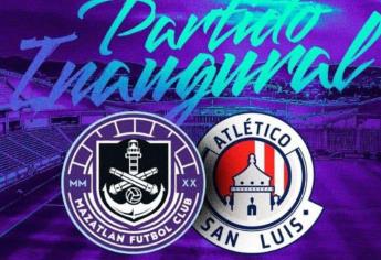 Mazatlán FC recibe este viernes al Atlético de San Luis en su debut como local en el Apertura 2024