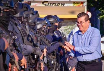 Alcalde de Mazatlán celebra que policías dejen de usar pasamontañas