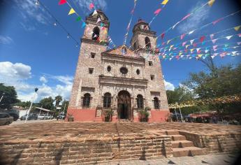 Así es el hermoso templo de Imala, Pueblo Señorial de Culiacán