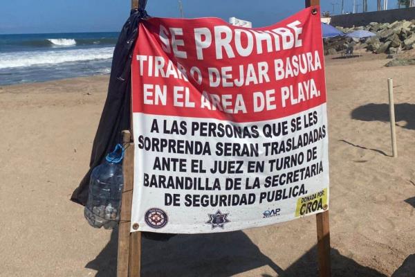 Revelan nuevos horarios y sanciones para quien no respete las reglas en playas de Mazatlán