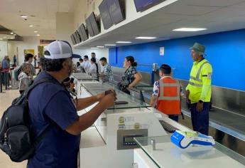 ¡Todo a la normalidad! Tras caída de Microsoft, actividades en el Aeropuerto de Mazatlán se regularizan