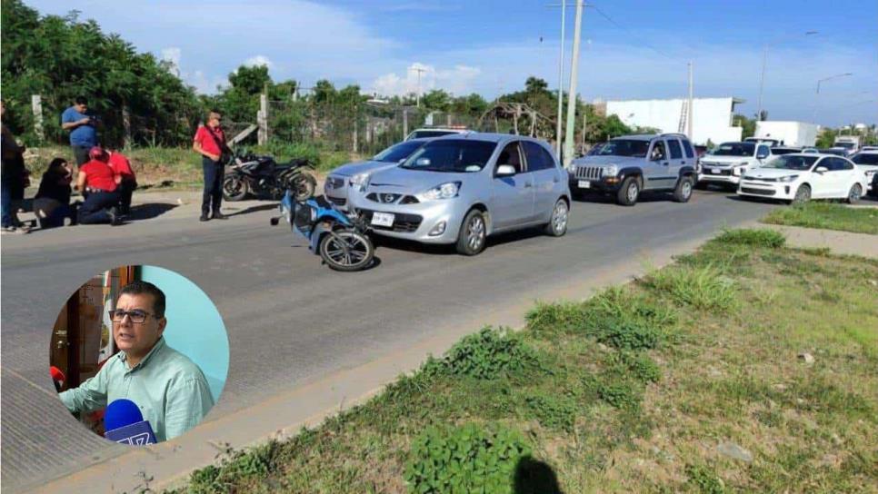 Colocarán reductores de velocidad en crucero peligro en Mazatlán Colocarán reductores de velocidad en crucero peligro en Mazatlán