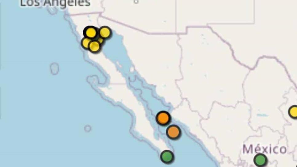 Se activa zona sísmica en falla de Andrés y se presentan algunos sismos cerca de Sinaloa