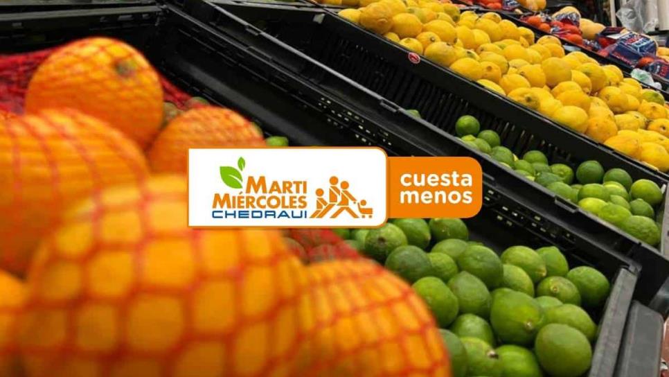 Marti-miércoles Chedraui: Ofertas del 23 y 24 de julio en frutas y verduras