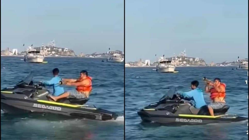 Ahora tocan «El Niño Perdido» en Mazatlán desde un jet sky | VIDEO Ahora tocan «El Niño Perdido» en Mazatlán desde un jet sky | VIDEO