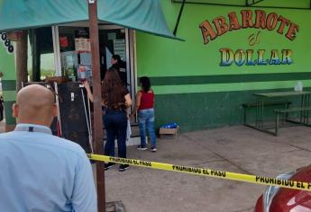 Matan a balazos a tío y sobrino dentro de un abarrote en Culiacán