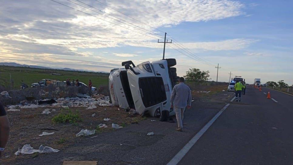 Fallece el motociclista que se estrelló contra un tráiler en la Maxipista Culiacán - Mazatlán