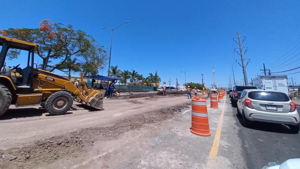 Hoy cierran la salida norte por construcción del Paso Deprimido México 15, en Culiacán Hoy cierran la salida norte por construcción del Paso Deprimido México 15, en Culiacán