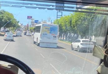 En Mazatlán multan a más de 100 conductores semanalmente por no respetar el carril preferencial; esta es la multa