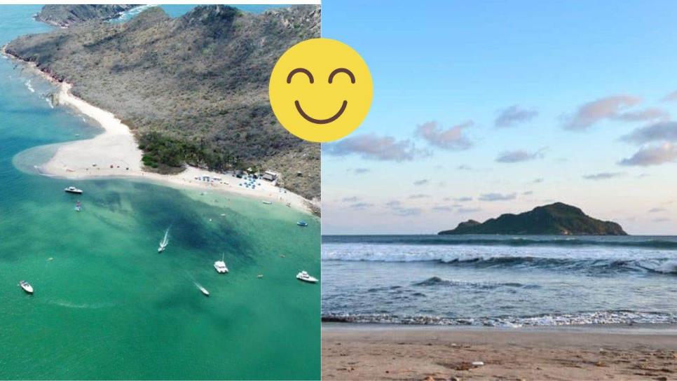 Esta playa frente al malecón es la más limpia de Mazatlán