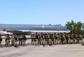 Se suman 290 efectivos de Fuerzas Especiales y Paracaidistas a Sinaloa para reforzar la seguridad