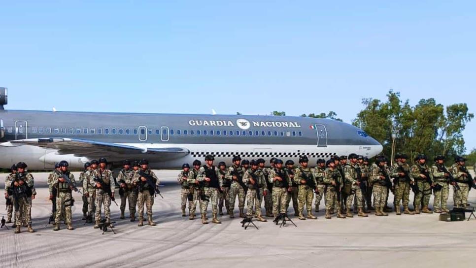 Se suman 290 efectivos de Fuerzas Especiales y Paracaidistas a Sinaloa para reforzar la seguridad