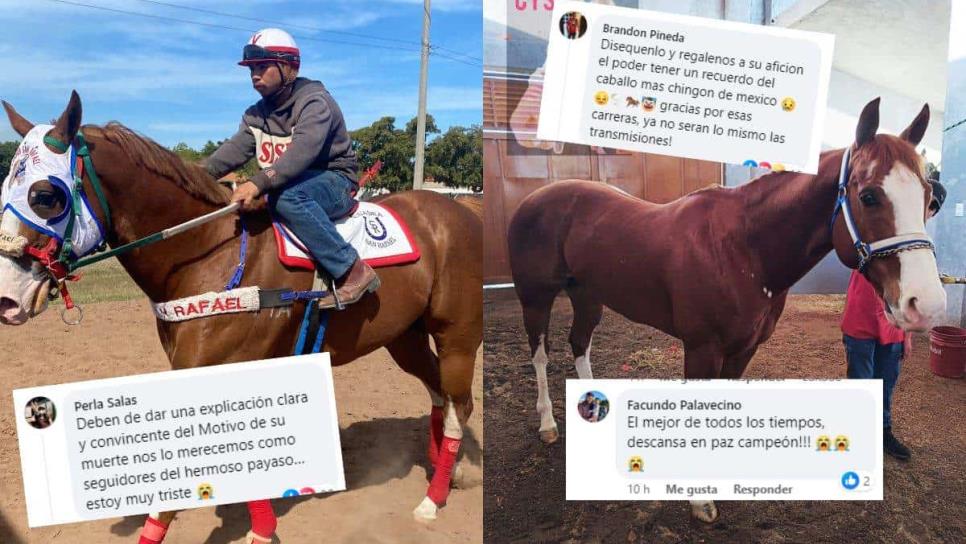 Así lamentan la muerte de «El Payaso» los amantes de las carreras de caballos