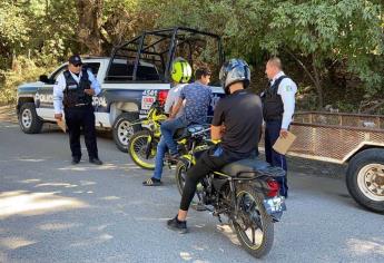 Prohibido que tránsitos de El Fuerte se «escondan» en las carreteras