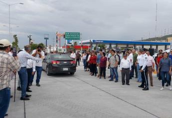 Abren carriles centrales del López Mateos en Los Mochis