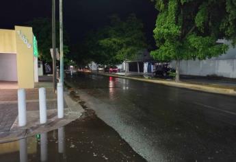 Lluvias sorprenden a Culiacán esta noche de miércoles