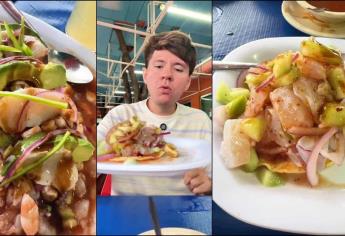 Influencer prueba los mariscos de Los Mochis y queda asombrado: «No puedo creerlo» | VIDEO