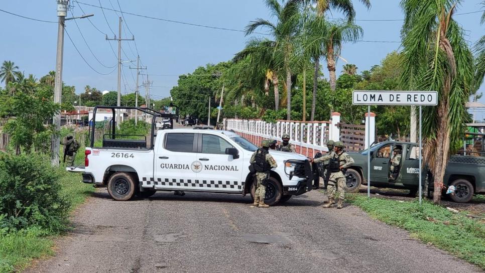 Se enfrentan a balazos civiles armados y militares en Loma de Redo en Culiacán