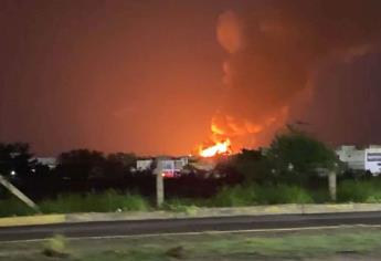 Por mega explosión de gasera en Culiacán, Gobernador pide a vecinos de Monte Carlo evacuar sus viviendas