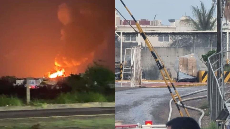 Explota estación de gas LP en Culiacán; provoca incendio y evacuan a habitantes