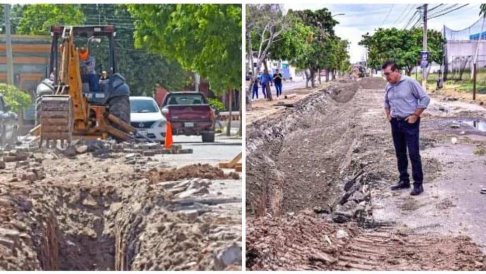 Estas obras en Mazatlán generan tráfico pesado en horas pico