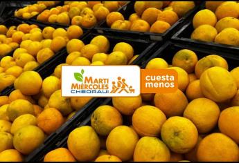 Marti-miércoles Chedraui: ofertas del 6 y 7 de agosto en frutas y verduras