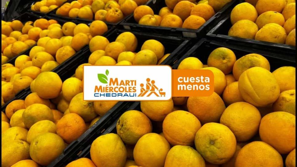 Marti-miércoles Chedraui: ofertas del 6 y 7 de agosto en frutas y verduras