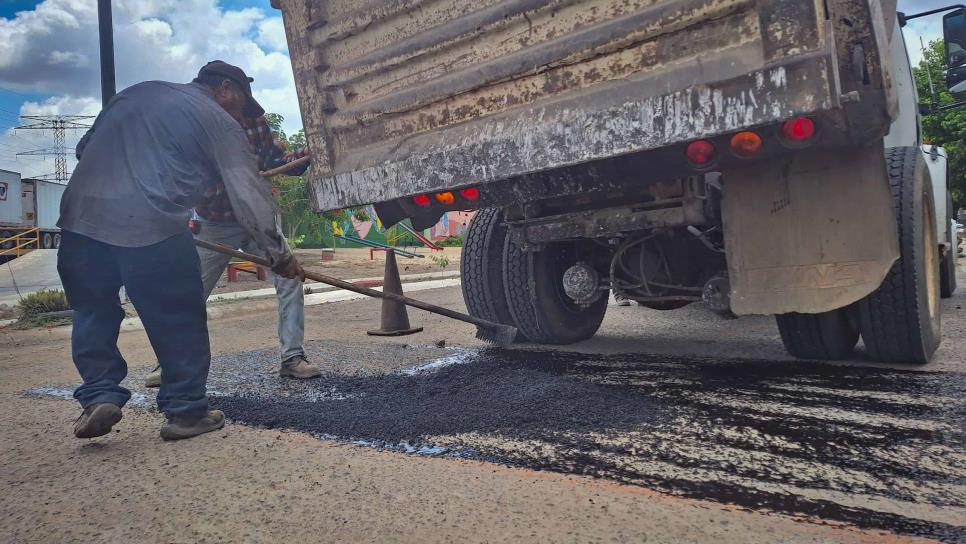 Hoy se ven menos baches en Culiacán pese a temporada de lluvias: Gámez Mendívil