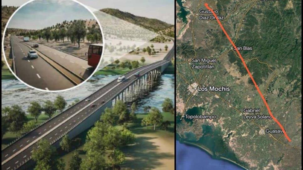 Gobierno de Sinaloa proyecta una carretera desde Guasave hasta los límites con Sonora