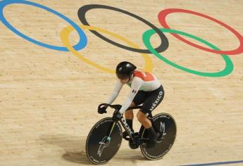 Luz Daniela Gaxiola clasifica a cuartos de final en Keirin Femenil de ciclismo de París 2024