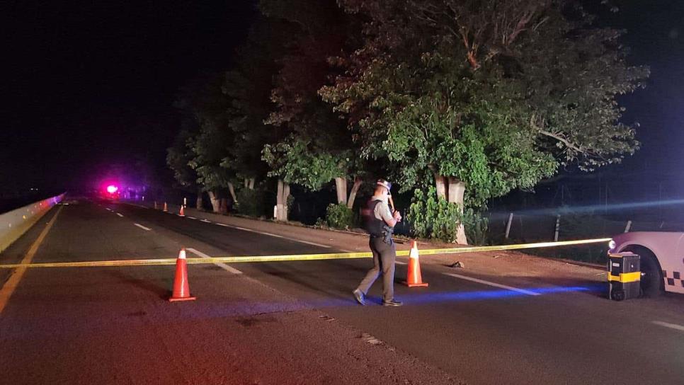 Un motociclista muere arrollado sobre La costera en el municipio de Navolato