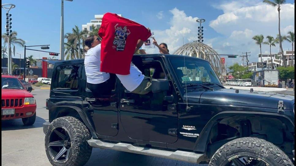 Mazatlán celebra con gran caravana el triunfo de Marco Verde en los Juegos Olímpicos de París 2024