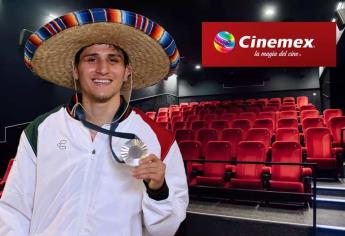 Este es el regalo de Cinemex a Marco Verde y a otros medallistas mexicanos de París 2024