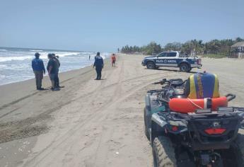 Ignora advertencias y casi se ahoga; rescatan a nadador playa Las Glorias, Guasave