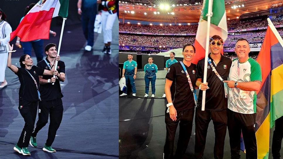 ¡Orgullo Sinaloense!: Marco Verde fue abanderado de México en la Ceremonia de Clausura de París 2024