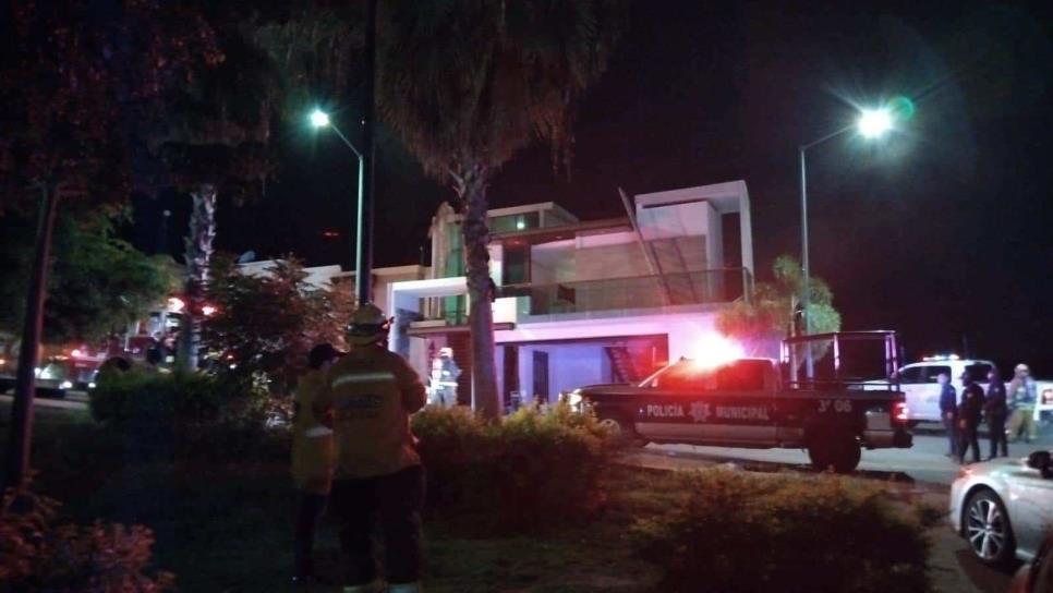 Conato por una fuga de gas provoca el incendio de una casa en Culiacán