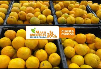 Marti-miércoles Chedraui: ofertas del 13 y 14 de agosto en frutas y verduras