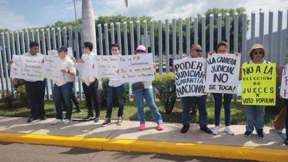 Jueces realizan paro nacional en protesta a la reforma del Poder Judicial