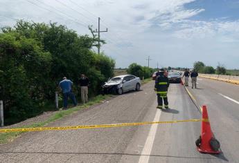 Encontronazo en La Costera deja un muerto cerca de la caseta El Pisal en Navolato