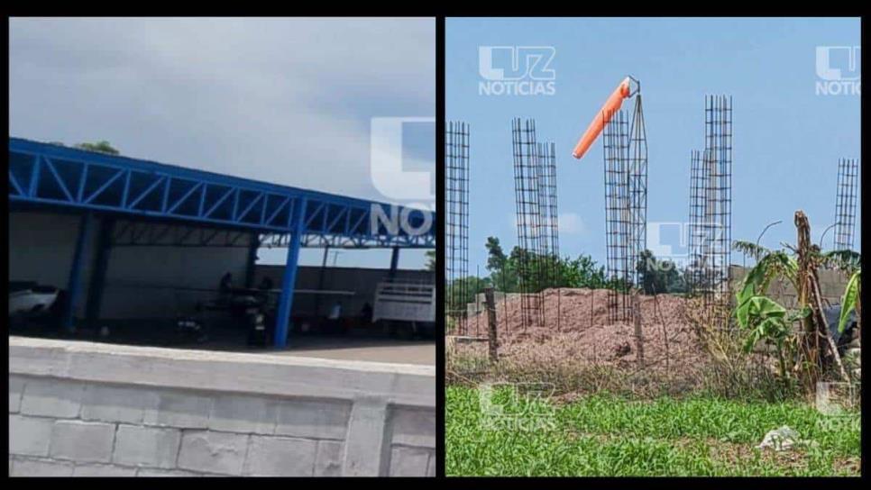 Esta es la pista de donde despegó el avión de El Mayo Zambada en Navolato