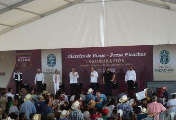 AMLO volverá a Sinaloa para inaugurar el sistema de riego de la Presa Santa María